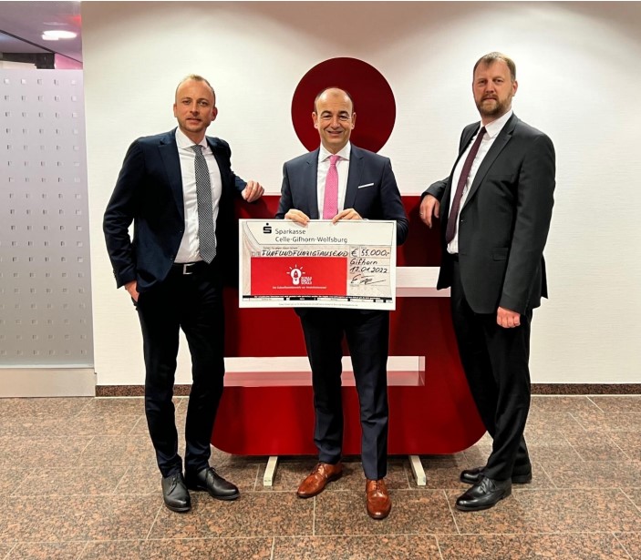 Gewinn beim Zukunftswettbewerb &quot;Schule macht Schule&quot;