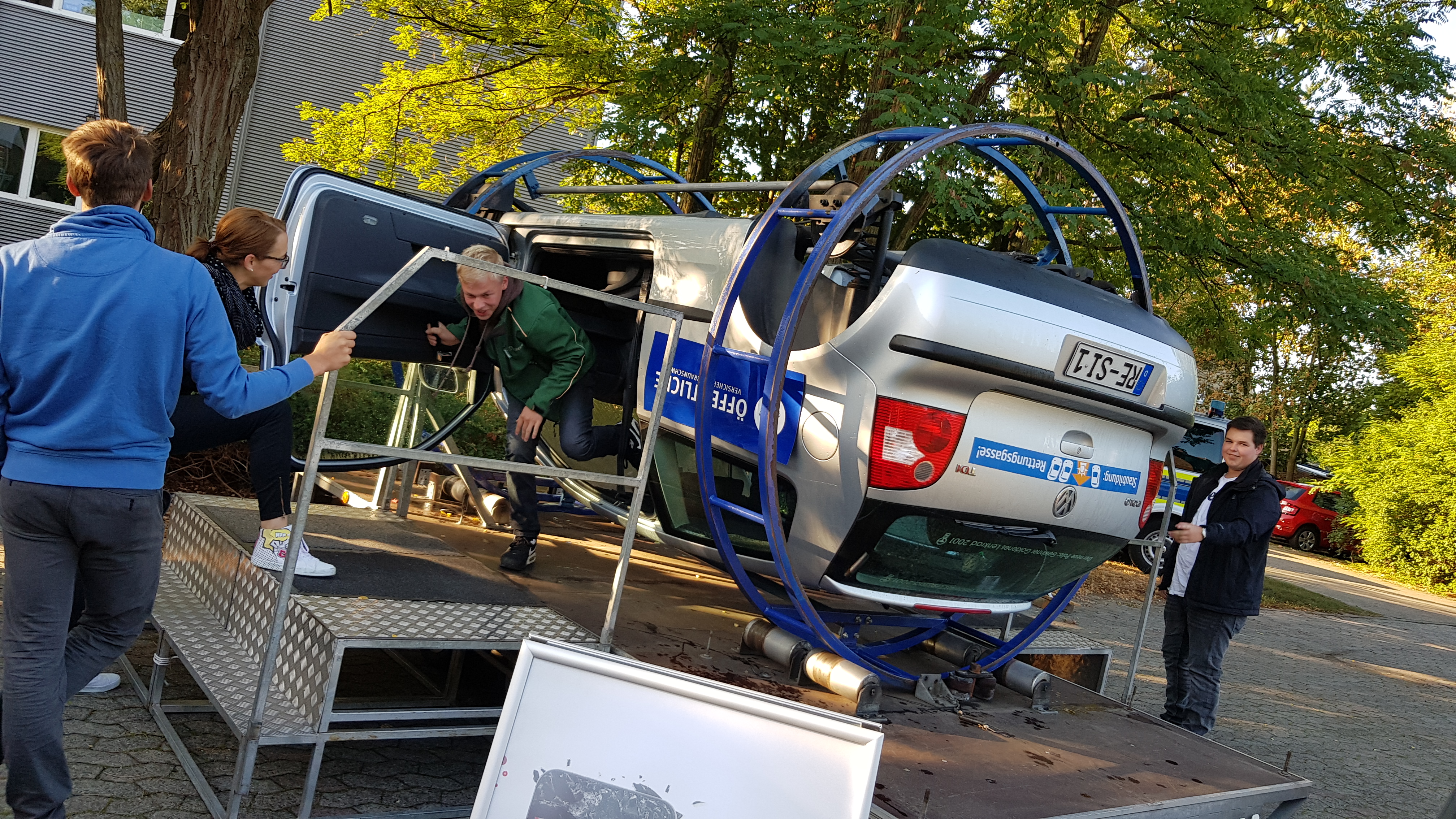 Verkehrssicherheitstag - Aktion junge Fahrer