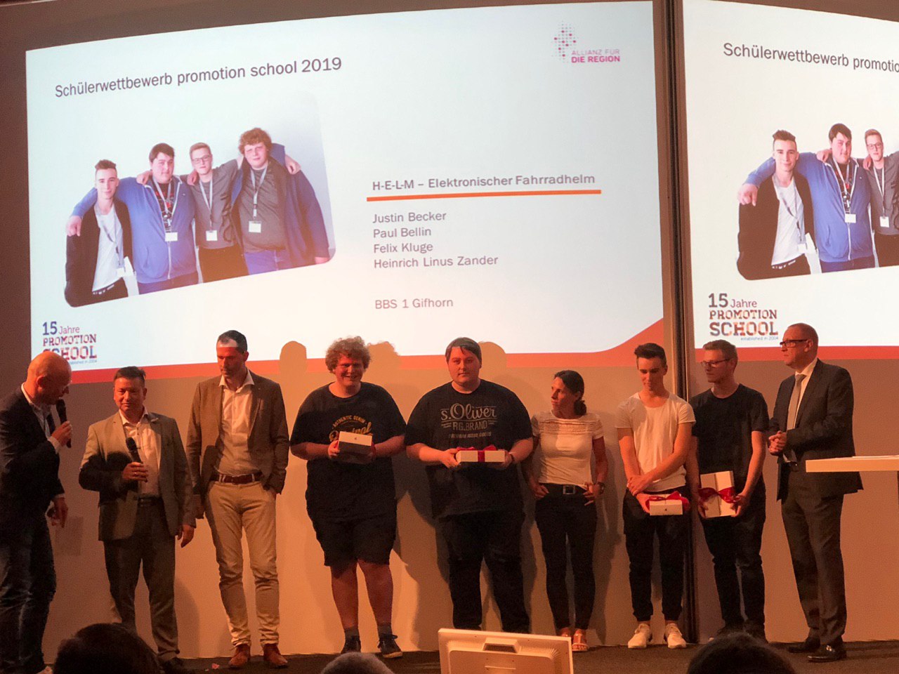 Promotion school - Platz 1, 4 und 5
