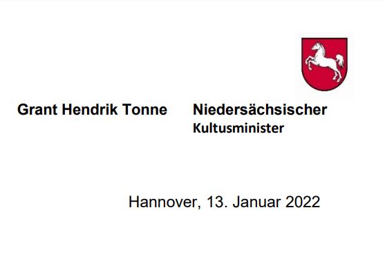 Nachrichten aus dem Kultusministerium
