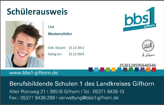 Schülerausweisbestellung