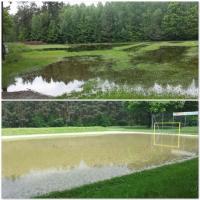 Das Bezirkssportfest fällt ins Wasser