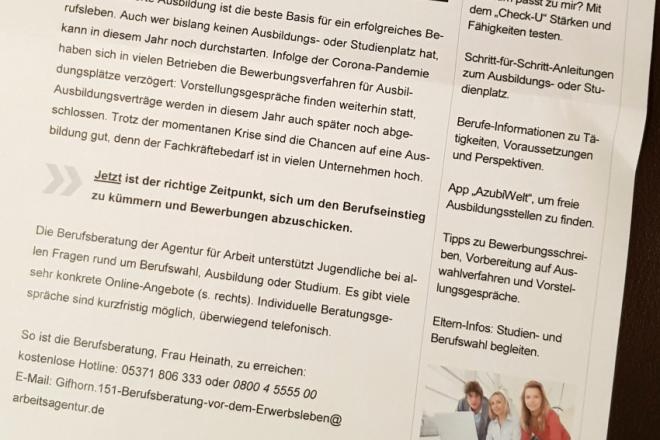 Schule erfolgreich beendet - jetzt Ausbildung starten!