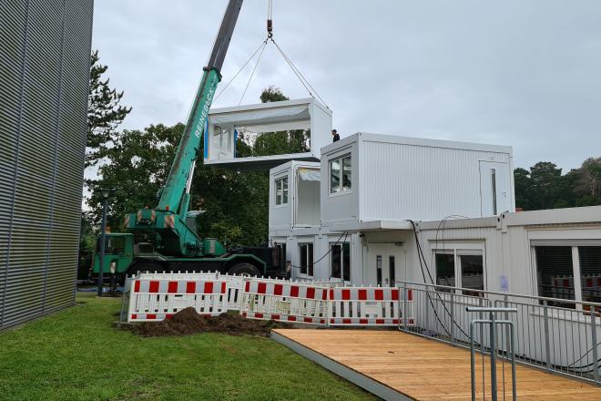 Neue Klassenräume am Hauptstandort