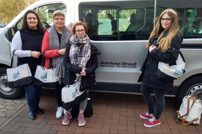 Niedersächsische Jugendmeisterschaften 2019 in Oldenburg - unser Team auf dem Weg