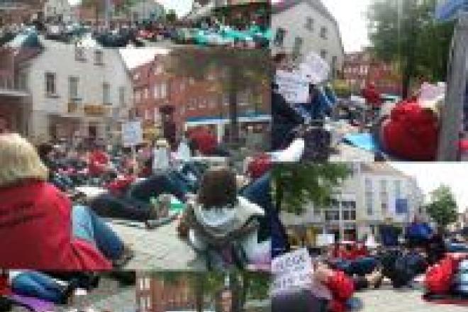 Pflege-Flash-Mob in Gifhorn